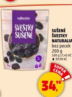 Švestky sušené Naturalia