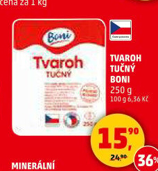 Tvaroh tučný Boni