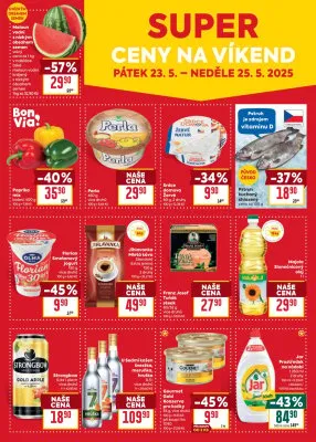 akční leták BILLA 21.5.2025-27.5.2025