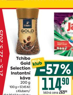 Instantní káva Tchibo Gold Selection