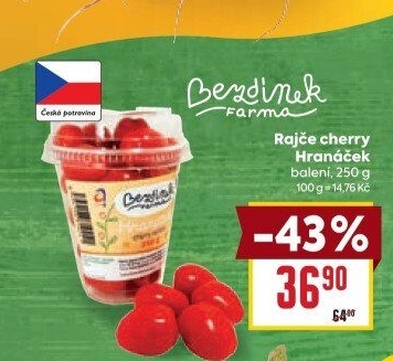 Rajčata cherry Farma Bezdínek