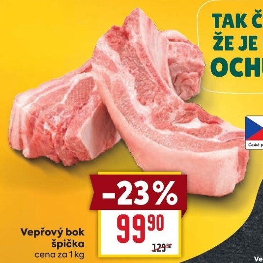 Vepřový bok špička Vocílka