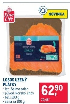 Losos uzený Fine Life