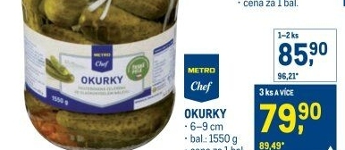 Okurky Metro Chef