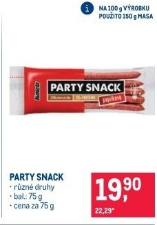 Párty snack Kmotr