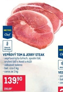 Vepřový steak Tom &