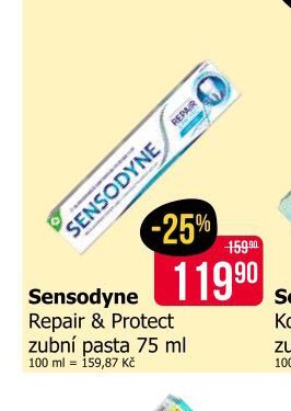 Sensodyne Repair & Protect zubní pasta 75 ml