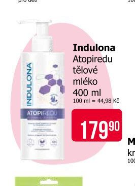 Indulona Atopiredu tělové mléko 400 ml