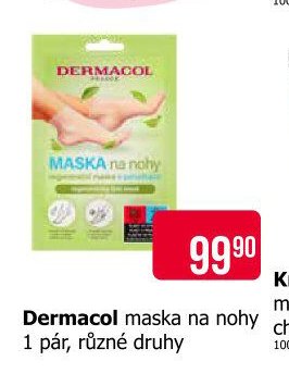 Dermacol maska na nohy 1 pár, různé druhy