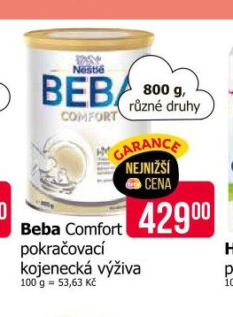 Beba Comfort pokračovací kojenecká výživa