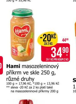 Hami masozeleninový příkrm