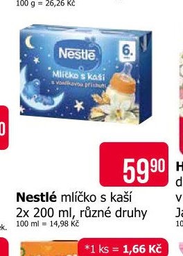 Nestlé mlíčko s kaší