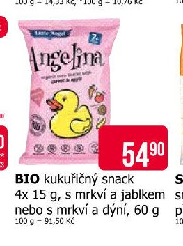 BIO kukuřičný snack