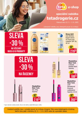 akční leták Teta drogerie 22.5.2025-3.6.2025