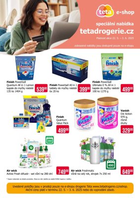 akční leták Teta drogerie 22.5.2025-3.6.2025