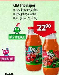 Nápoj Trio CBA