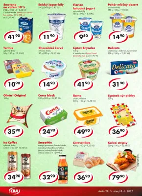 akční leták CBA 28.5.2025-8.6.2025