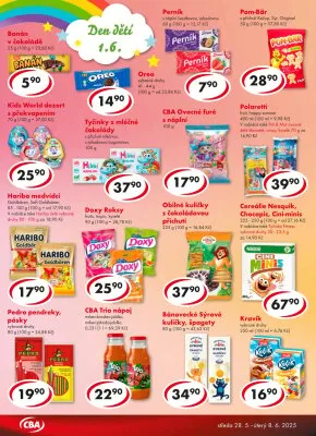 akční leták CBA 28.5.2025-8.6.2025