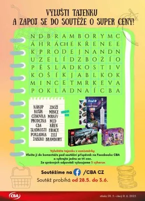 akční leták CBA 28.5.2025-8.6.2025