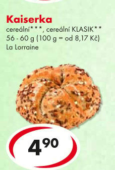 Kaiserka cereální La Lorraine