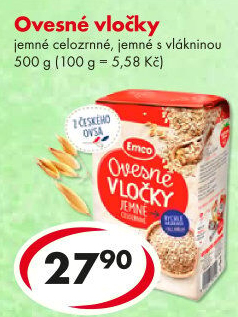 Ovesné vločky Emco