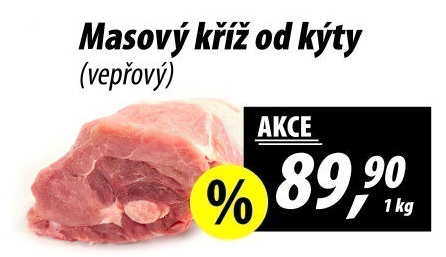 Masový kříž od kýty vepřový