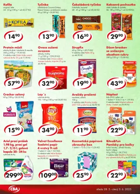 akční leták CBA 28.5.2025-3.6.2025