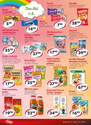 akční leták CBA 28.5.2025-3.6.2025