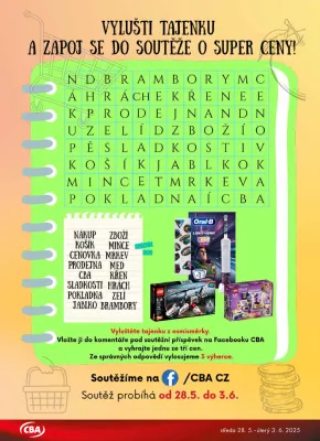 akční leták CBA 28.5.2025-3.6.2025