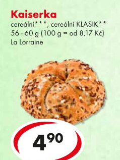 Kaiserka cereální La Lorraine