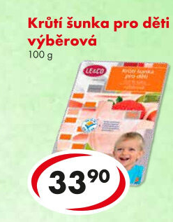 Šunka dětská krůtí LE&