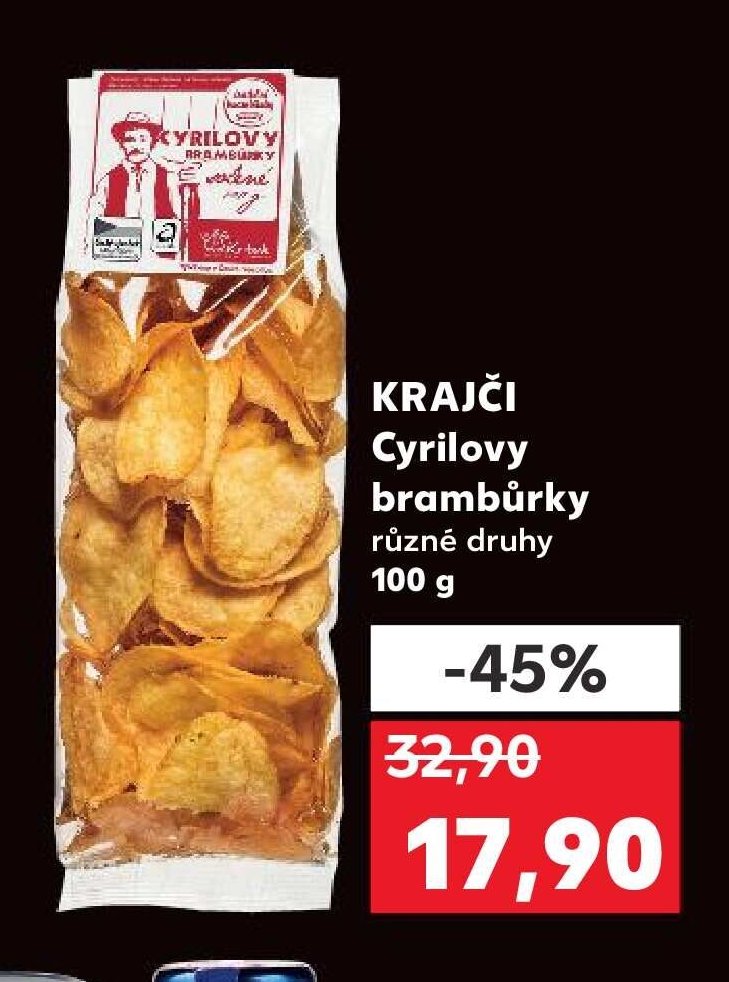 KRAJČI Cyrilovy brambůrky