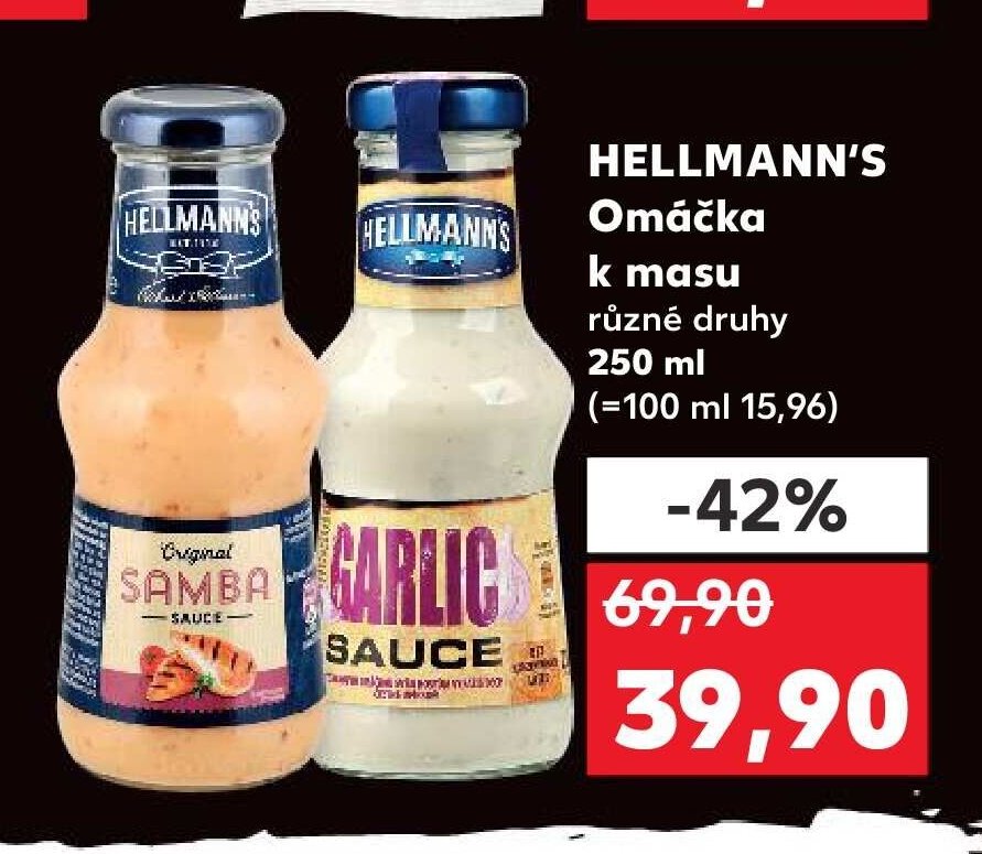 HELLMANN'S Omáčka k masu