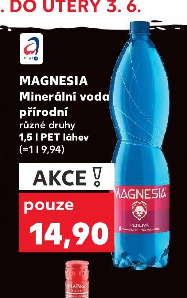 MAGNESIA Minerální voda