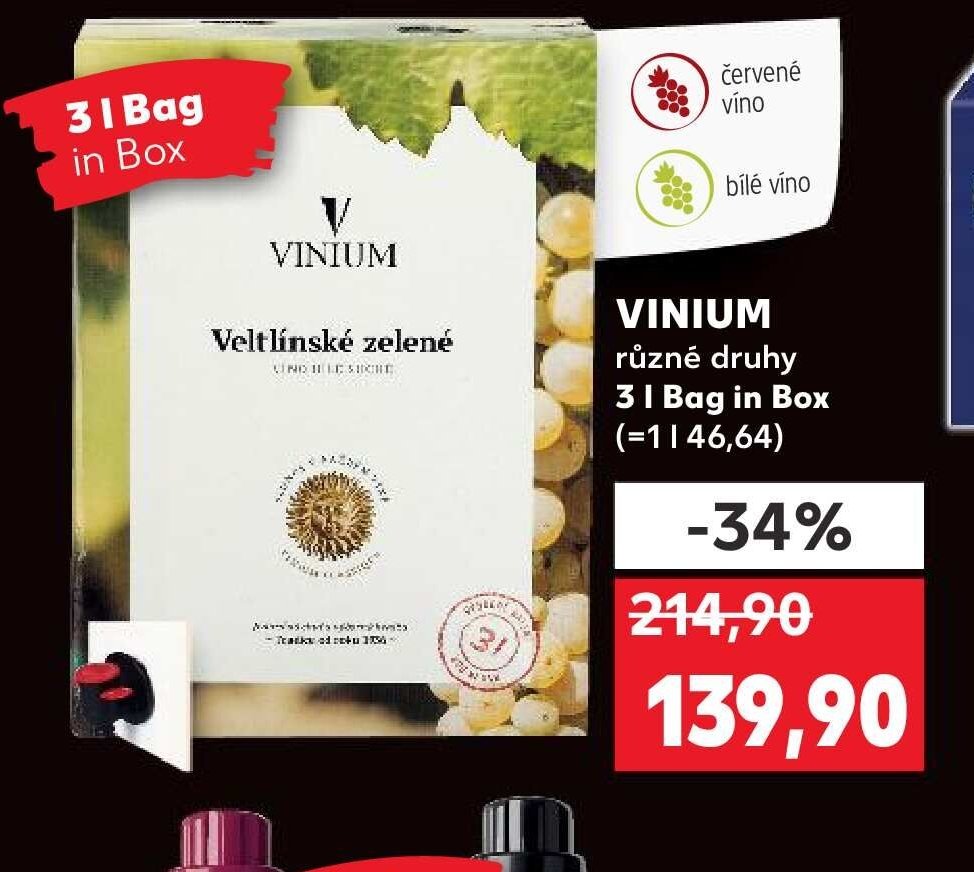 VINIUM Veltlínské zelené