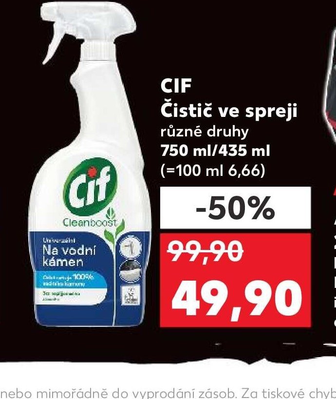 CIF Čistič ve spreji