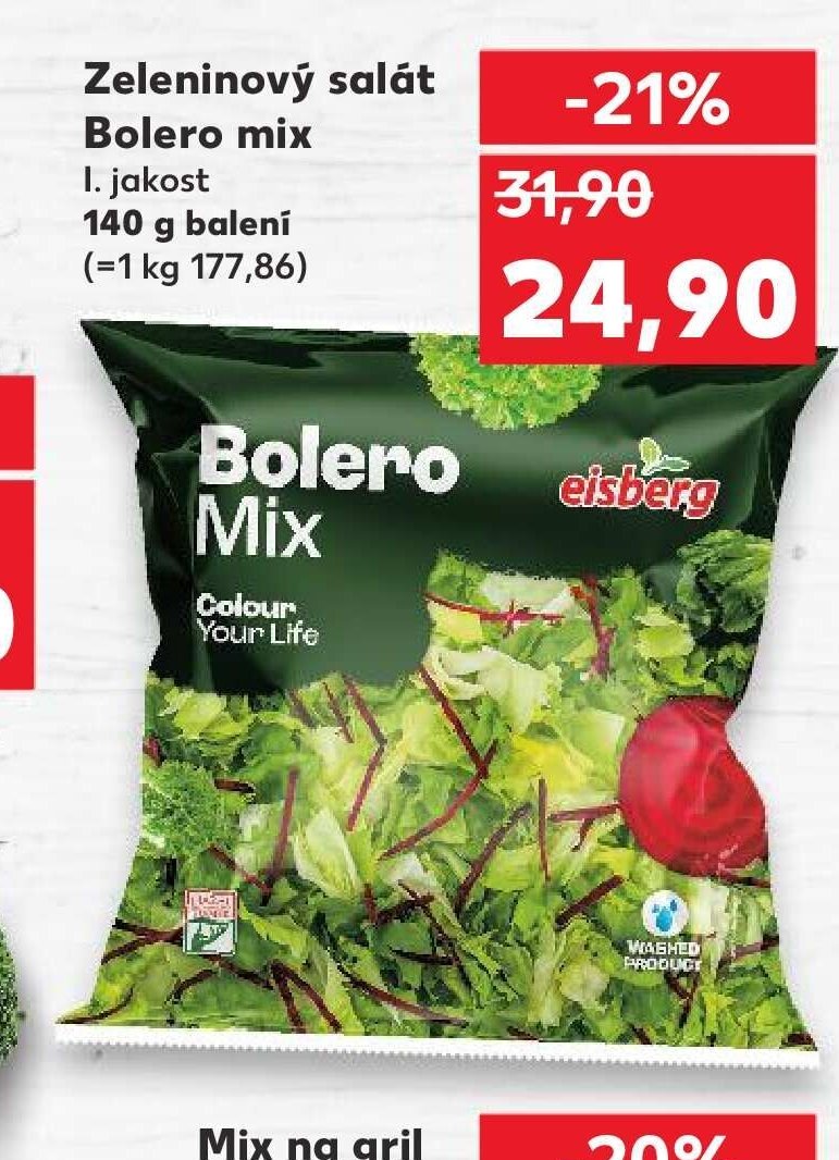 Zeleninový salát Bolero mix