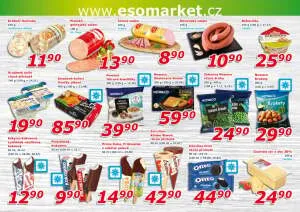akční leták ESO MARKET 28.5.2025-8.6.2025