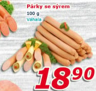 Párky se sýremVáhala