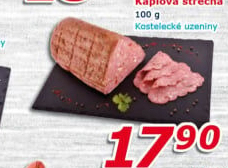 Střecha kapiová Kostelecké uzeniny