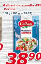 Sýr Mozzarella Perline Galbani