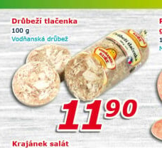 Tlačenka drůbeží Vodňanské kuře