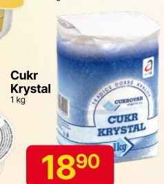 Cukr krystal Cukrovar Vrbátky