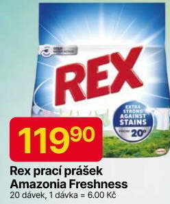 Prací prášek Rex