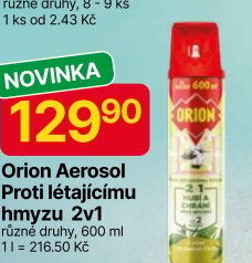 Sprej proti hmyzu 2v1 Orion