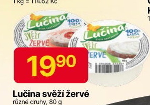 Svěží žervé Lučina