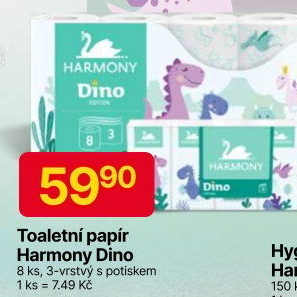 Toaletní papír 3vrstvý Kids Harmony