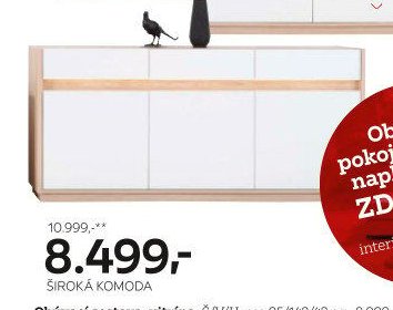 široká komoda