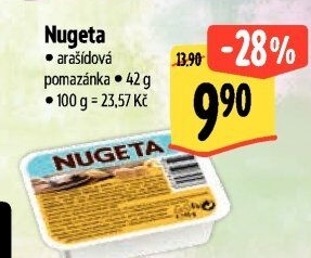 Čokokrém arašídový Nugeta Orion