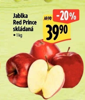 Jablka Red Jonaprince
